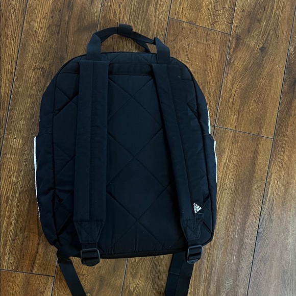Adidas Black and White Backpack - Picture 4 of 5